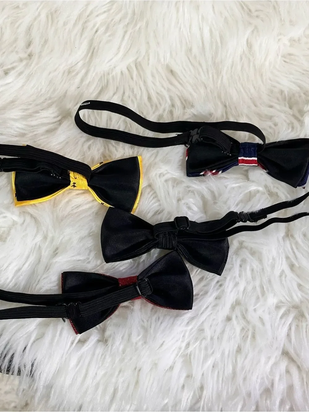 Kids Red Bow Tie - Classic Adjustable Bow for Boys
